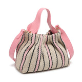Borsa Shopper in Cotone Rosa
