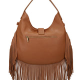 Borsa a Mano in Dollaro Leather Cognac
