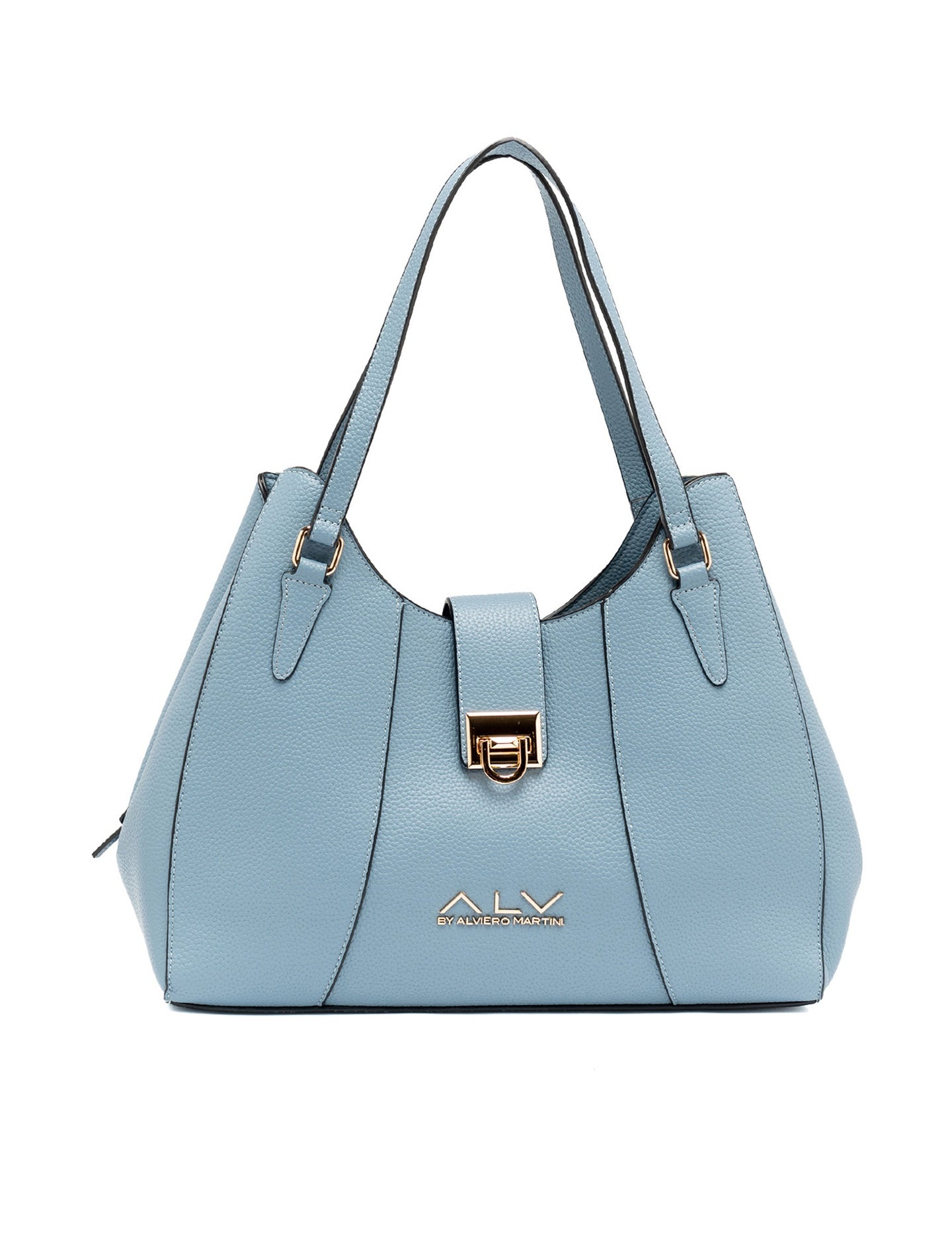Borsa shopper da donna ALV - Celeste