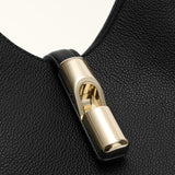 Black Genuine Leather Shoulder Bag