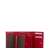 Portafoglio in Pelle Vegana Rosso