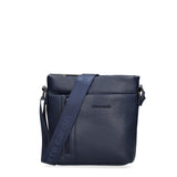 Borsa a Tracolla Uomo in Pelle Vegana Blu Pierre Cardin