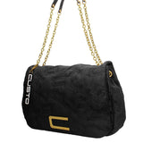 Borsa a spalla CUSTO - Nero