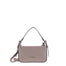 Borsa a Spalla in Vera Pelle Taupe Pierre Cardin