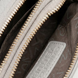 Borsa a tracolla in Pelle Vegana Beige