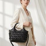 Borsa a Mano in Polyurethane Nero