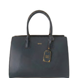 Borsa a spalla in Pelle Vegana Blue GianMarco Venturi