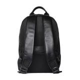 Zaino Uomo Casual Polyurethane in Pelle Vegana Black