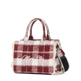 Buby Check M Borsa a spalla | Rubino