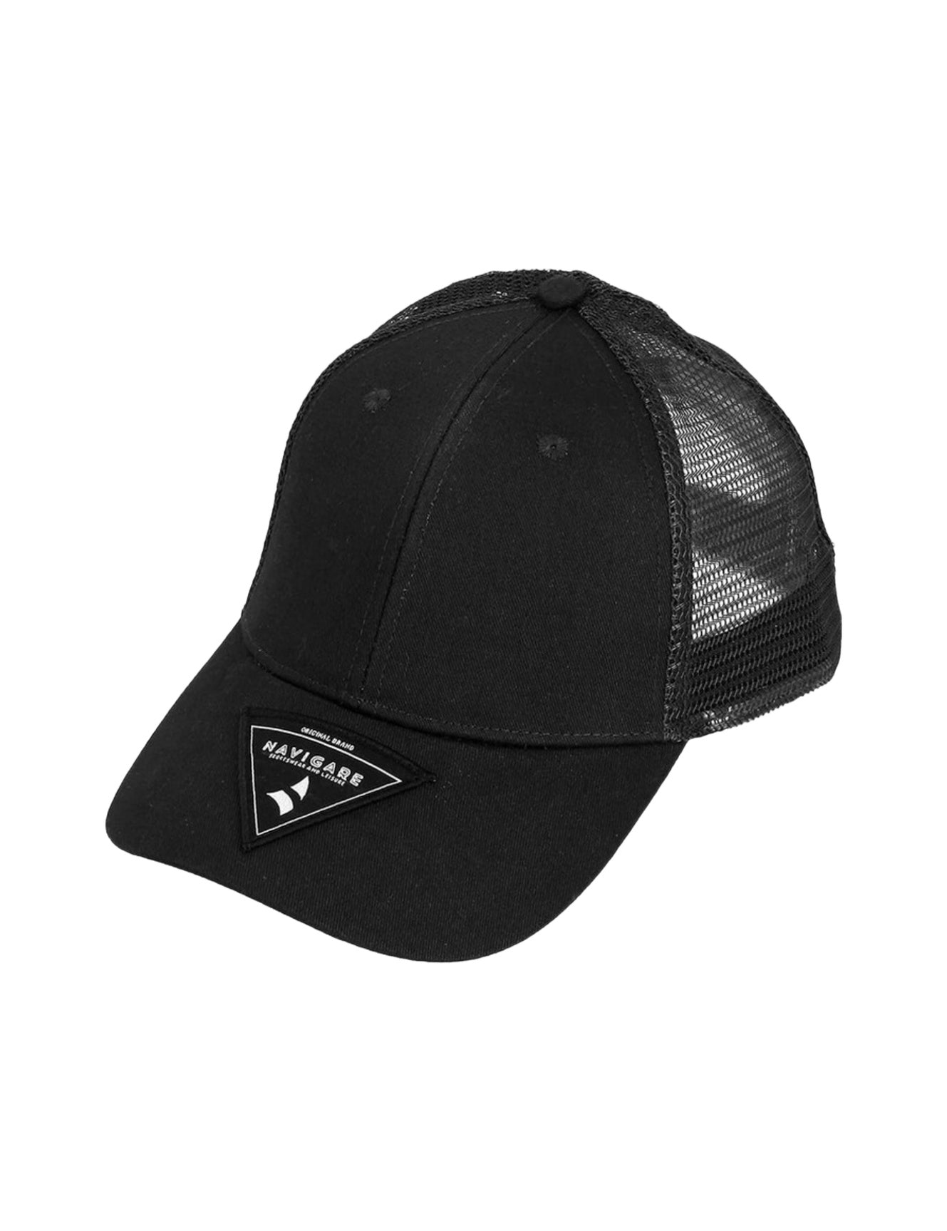 Cappello in Cotone Nero Navigare