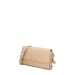 Borsa a Tracolla in Pelle Vegana Beige Pierre Cardin