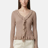 Vestito in Poliestere Taupe Roberta Rossi