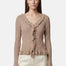Vestito in Poliestere Taupe Roberta Rossi