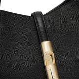 Borsa a Spalla in Pelle Nero