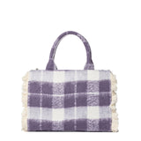 Buby Check M Borsa a spalla | Viola
