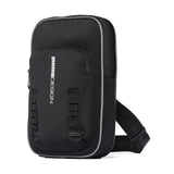 Borsa a Tracolla Uomo Cynosure Lux in Pelle Vegana Black