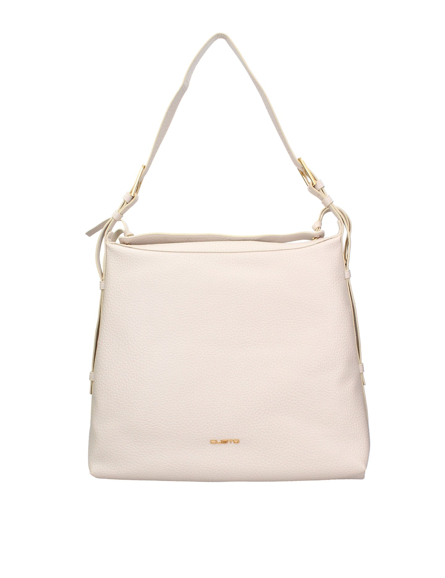 Borsa a spalla CUSTO - Latte