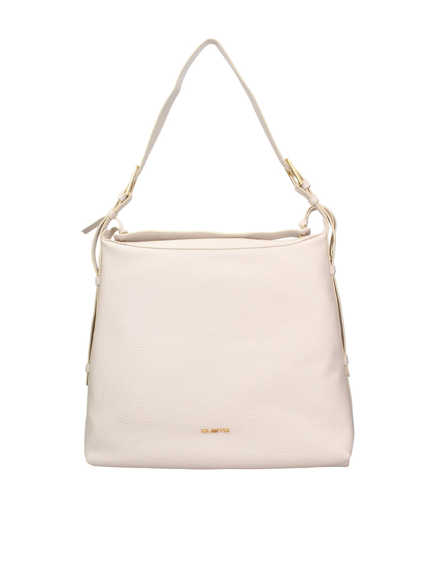 Borsa a spalla CUSTO - Latte