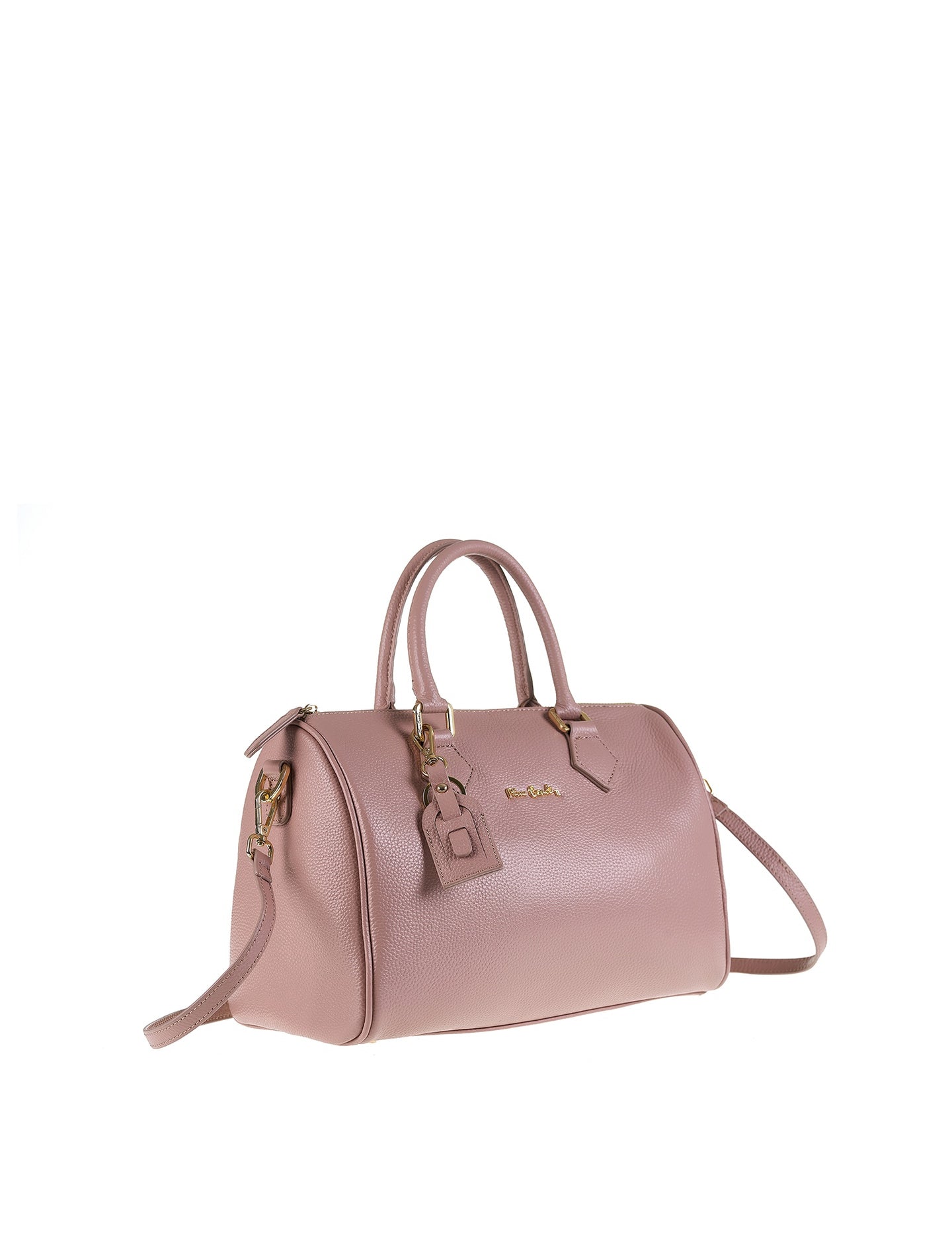 Borsa a Bauletto in Vera Pelle Malva