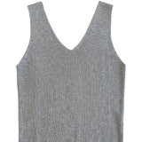 Vestito in Poliestere Grigio