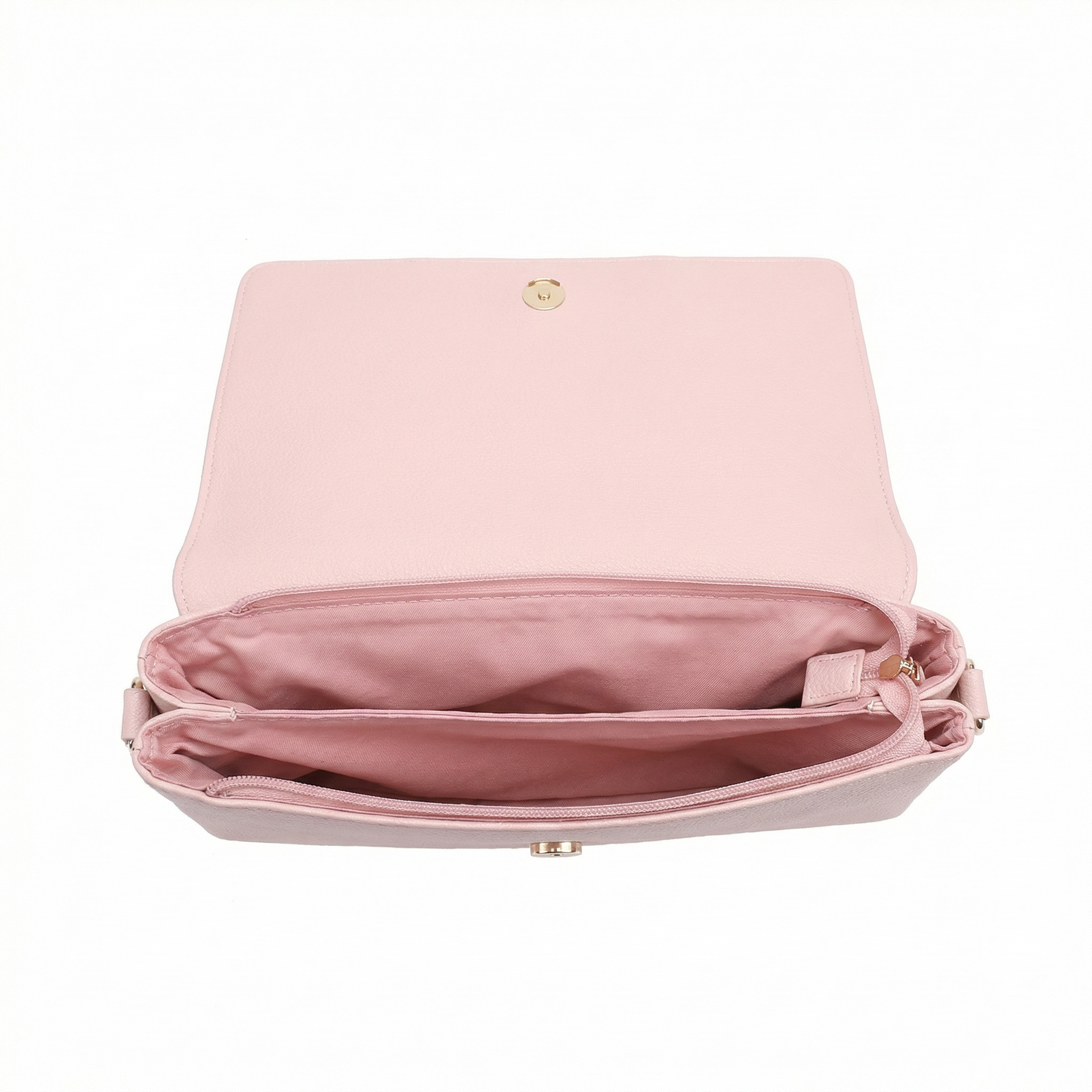 Borsa a Tracolla in Polyurethane Rosa