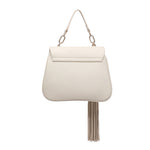 Borsa a Mano in Polyurethane Beige