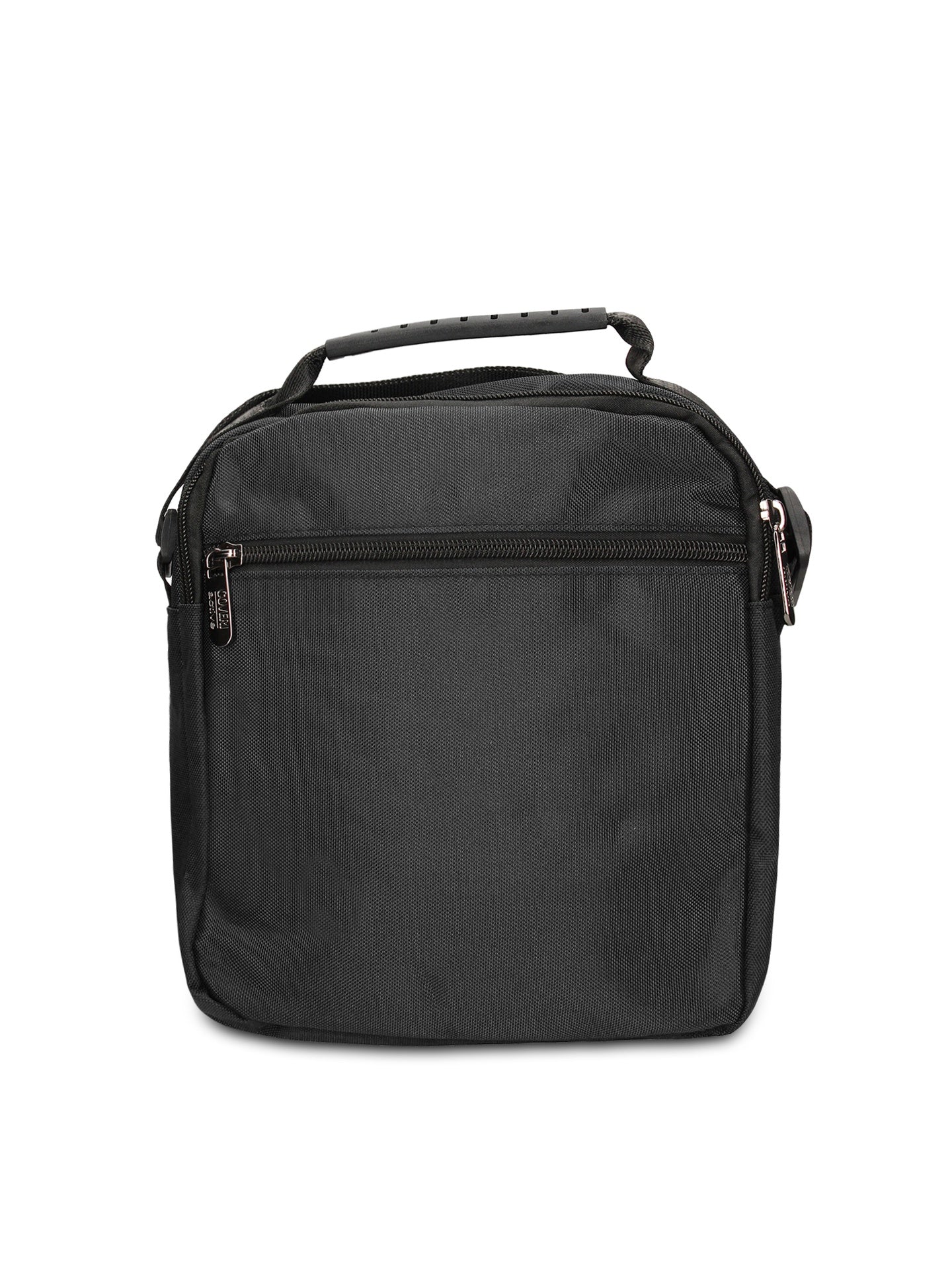 Borsa a Tracolla in 100% Pu Vegan Leather Nero
