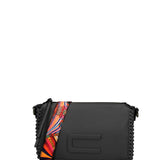 Borsa a tracolla in Pelle Vegana Nero