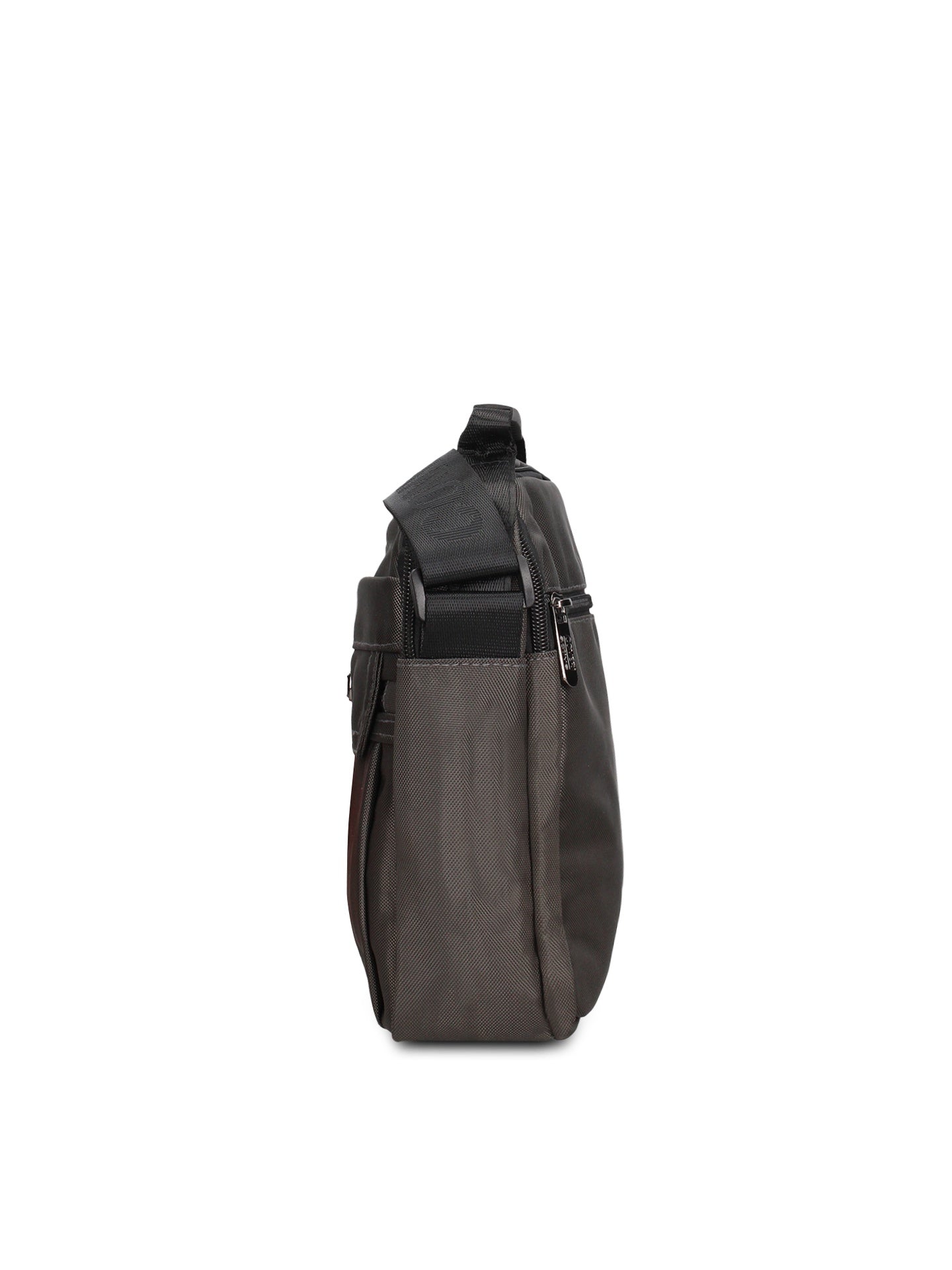 Borsa a Tracolla in 100% Pu Vegan Leather Grigio