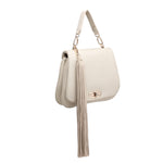 Borsa a Mano in Polyurethane Beige