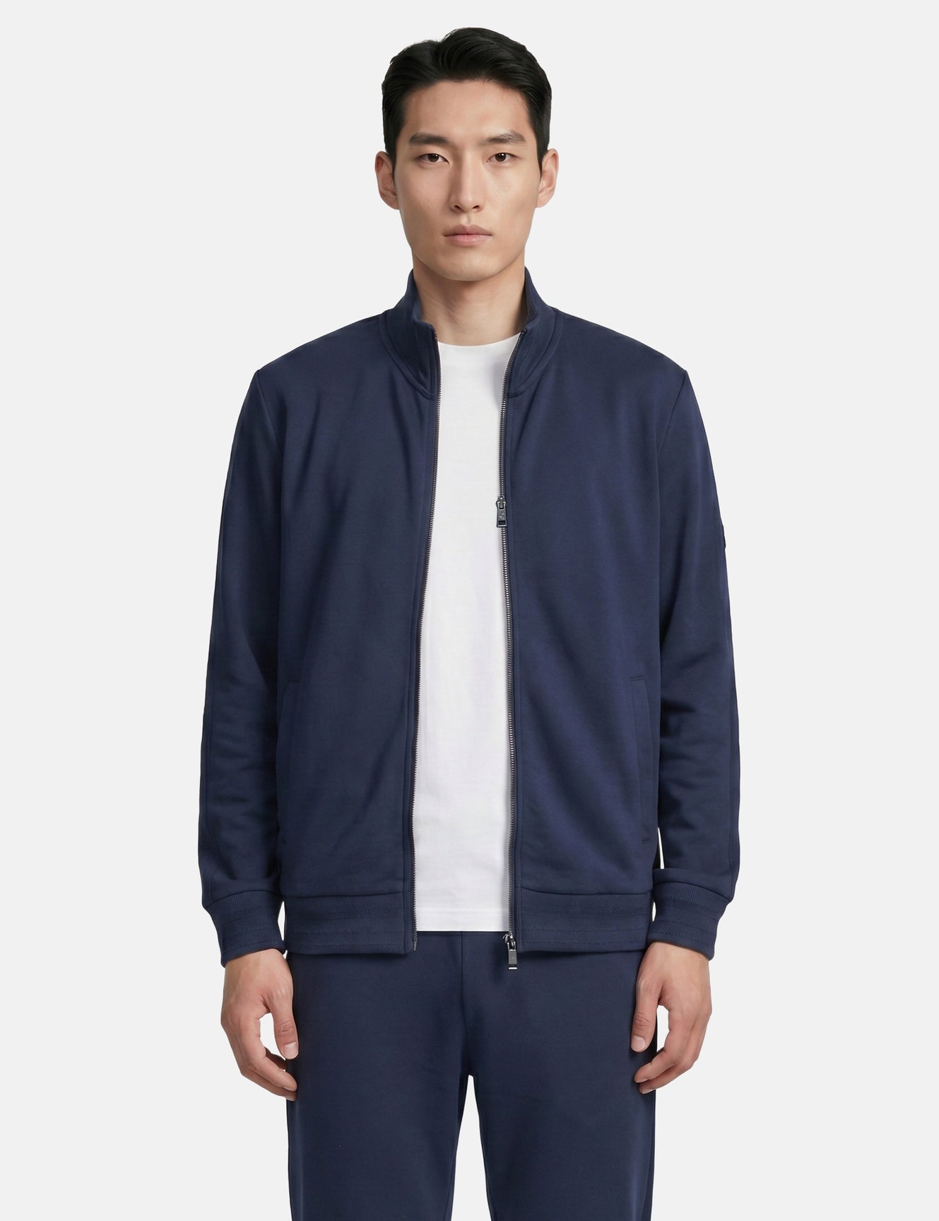 Felpa in Cotone Blu Navy Navigare