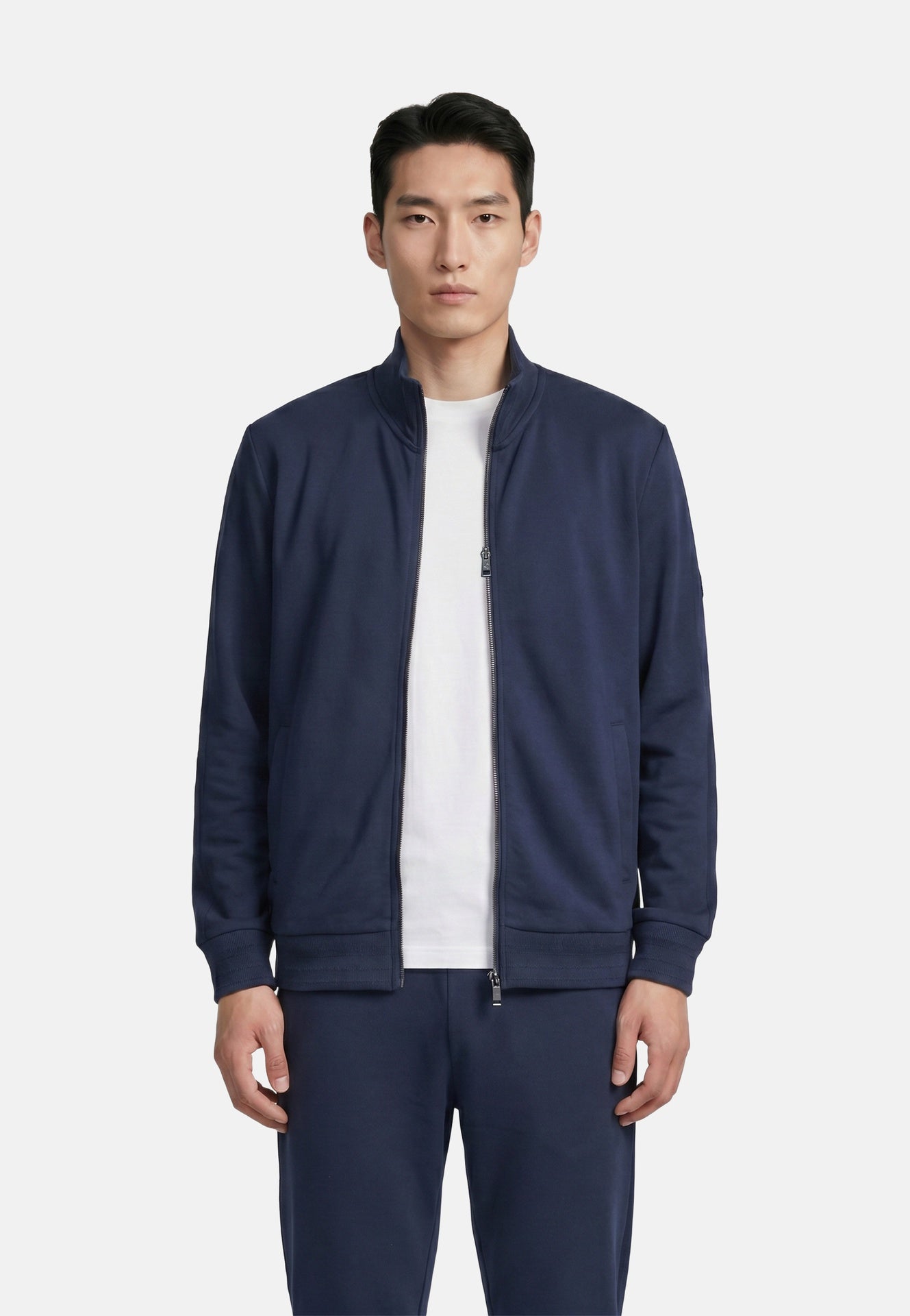 Felpa in Cotone Blu Navy Navigare