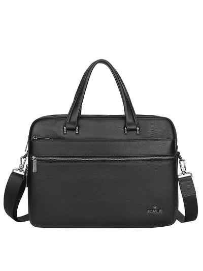 Borsa a Mano in Vera Pelle Nero