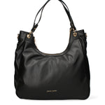 Borsa a Spalla in Pelle Vegana Nero Pierre Cardin