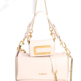 Kit borsa a spalla più tracolla CUSTO - Latte