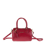 Borsa a Bauletto in Vera Pelle Rubino Pierre Cardin