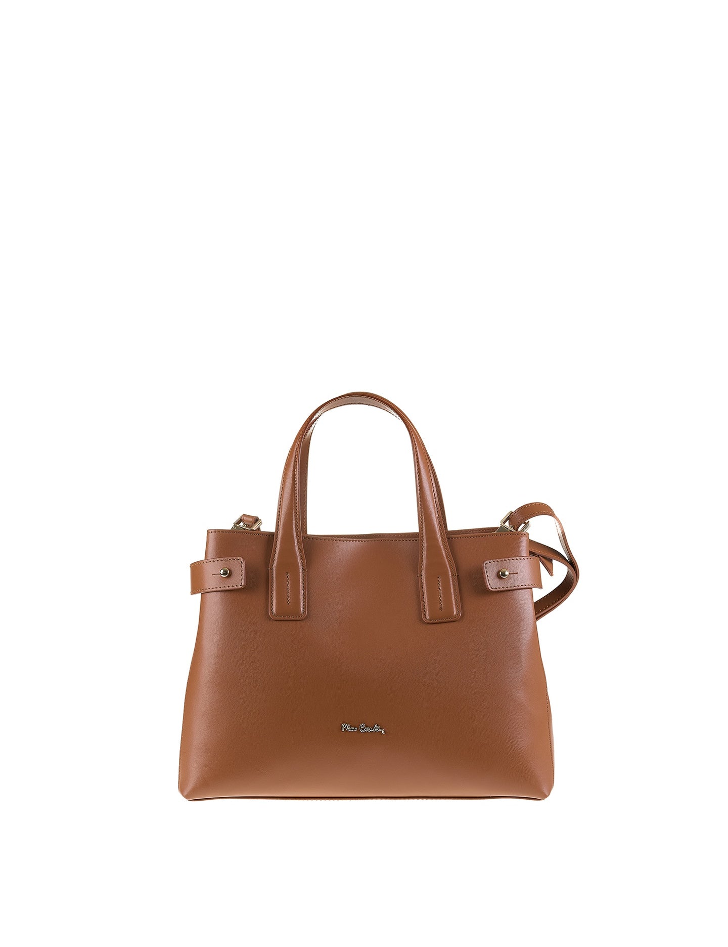 Borsa a Mano in Vera Pelle Cuoio Pierre Cardin