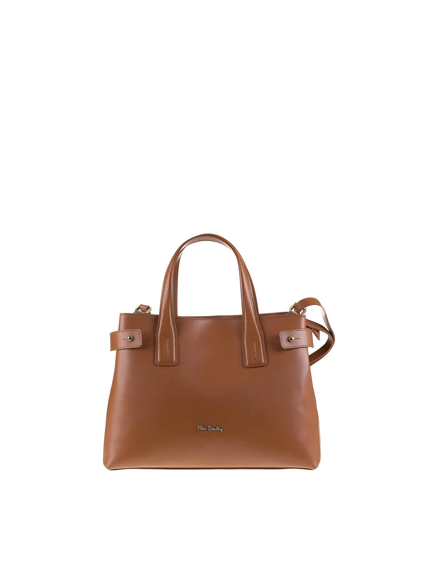 Borsa a Mano in Vera Pelle Cuoio Pierre Cardin