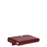 Portafoglio in Vera Pelle Bordeaux