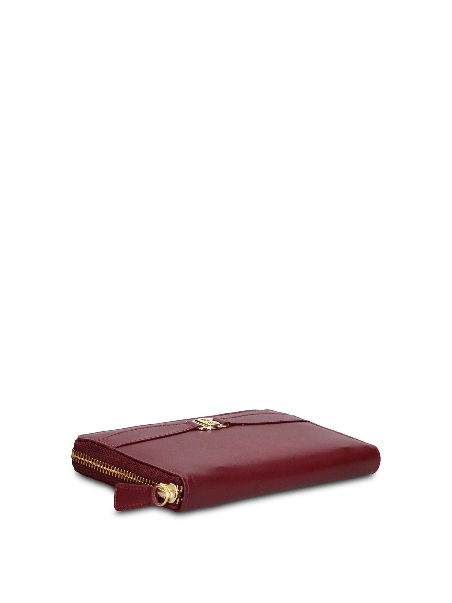 Portafoglio in Vera Pelle Bordeaux
