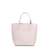 Borsa a Mano in Pelle Vegana Bianco