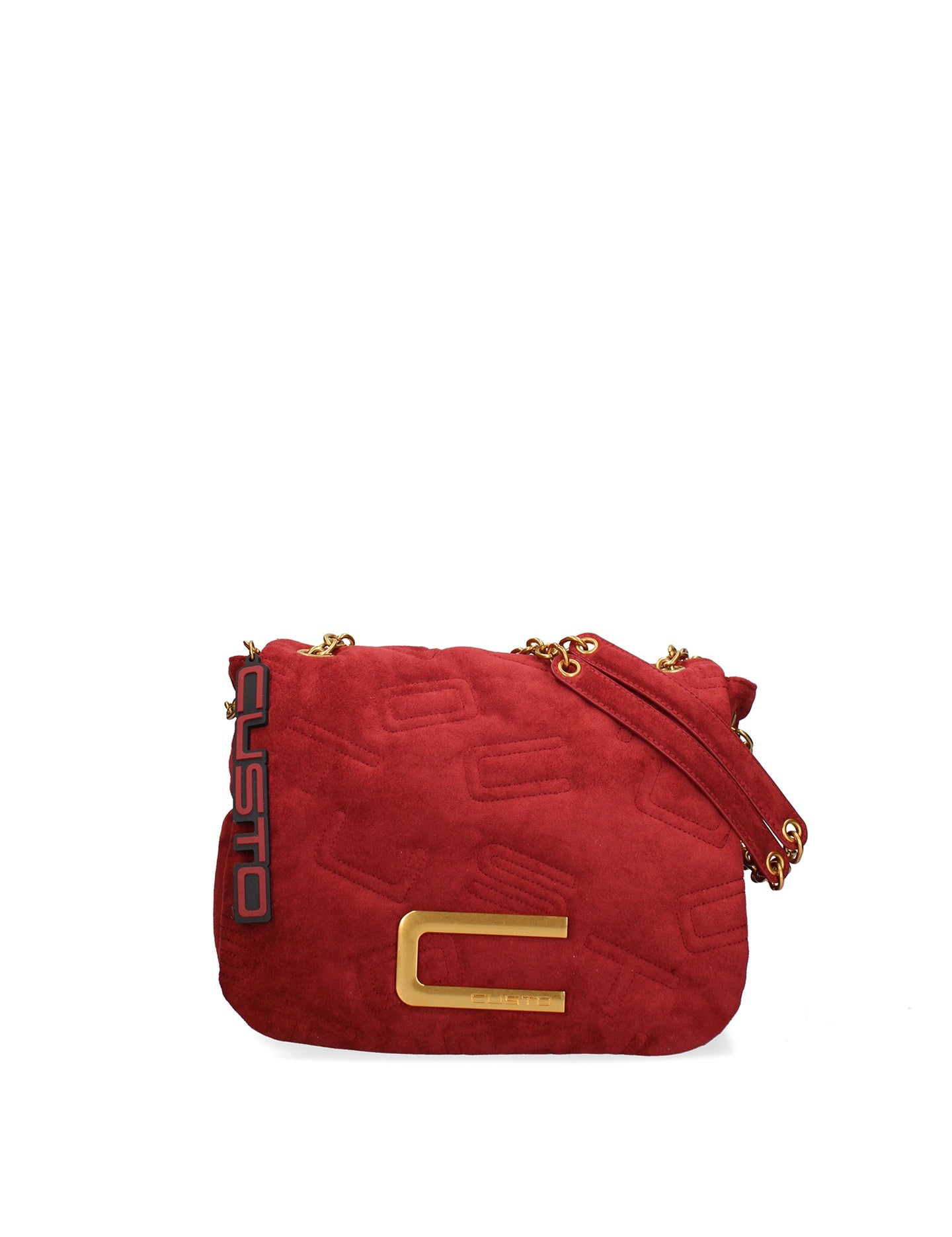 Borsa a spalla CUSTO - Rosso