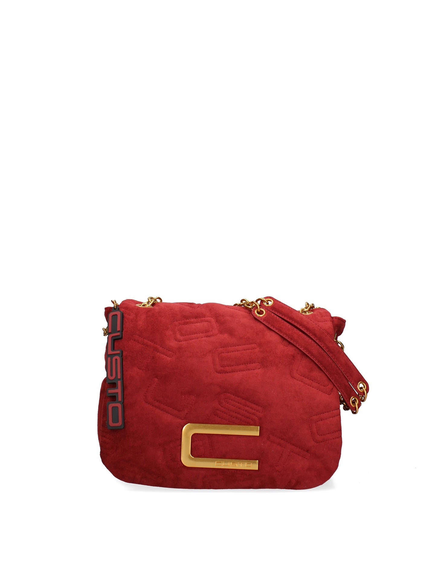 Borsa a spalla CUSTO - Rosso