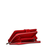 Portafoglio Donna in Vera Pelle Rosso