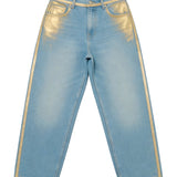 Jeans Donna in Cotone Blu