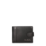 Portafoglio Uomo in Vera Pelle in Vera Pelle Nero Pierre Cardin