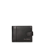 Portafoglio Uomo in Vera Pelle in Vera Pelle Nero Pierre Cardin
