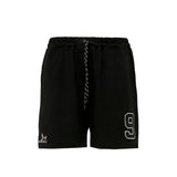 Pantalones negros de algodón para mujer