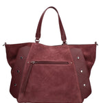 Borsa a Mano in Vera Pelle Bordeaux Chiara Ferretti
