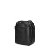Borsa a Tracolla in 100% Pu Vegan Leather Nero
